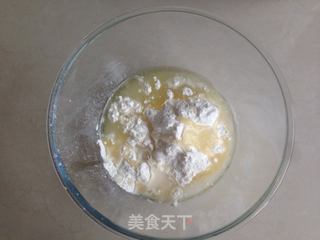 植物油版绿豆酥饼的做法步骤:3