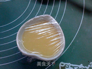 日式沙拉汁蒸蛋羹的做法步骤:6