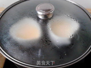 日式沙拉汁蒸蛋羹的做法步骤:7