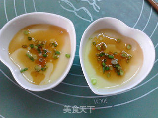 日式沙拉汁蒸蛋羹的做法步骤:10