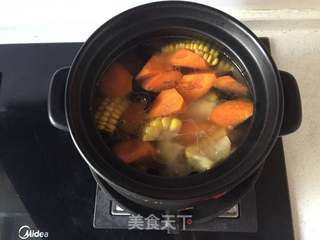 三色排骨汤的做法步骤:10