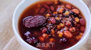 补气五红粥的做法步骤:4