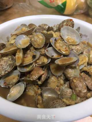 蒜香花蛤的做法步骤:17