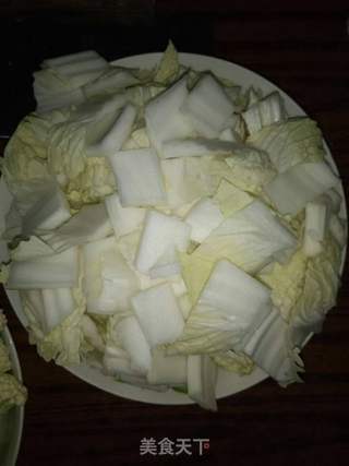 醋熘白菜的做法步骤：1