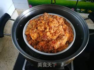粉蒸排骨的做法步骤：9