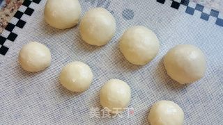 黄油版三色蛋黄酥的做法步骤:7