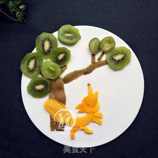趣味水果拼盘的做法步骤:5