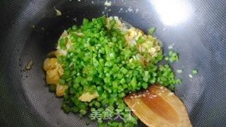 牛肉芹菜蛋炒饭的做法步骤:5