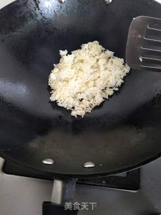 金包银蛋炒饭的做法步骤:4