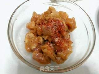 香辣鸡米花的做法步骤:3