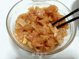 香辣鸡米花的做法步骤:4