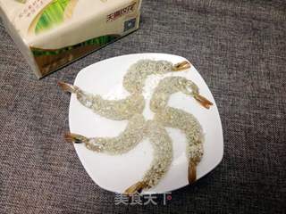 黄金凤尾虾的做法步骤:9