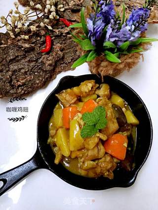 咖喱鸡翅的做法步骤:15