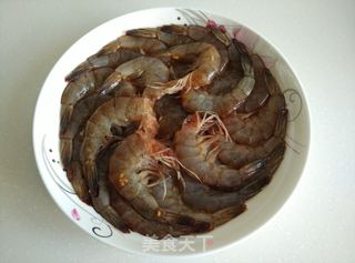 锡纸烤大虾的做法步骤：3