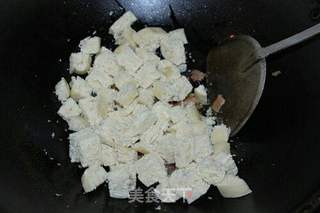 培根榨菜焗馒头的做法步骤：4