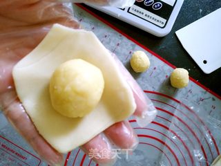 绿豆饼的做法步骤：15