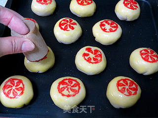 月饼季之【苏式鲜肉榨菜月饼】的做法步骤:23