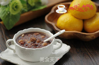 红豆薏米莲子羹的做法步骤:7