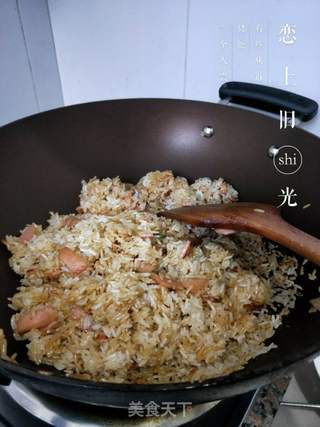 酱油炒饭的做法步骤:4