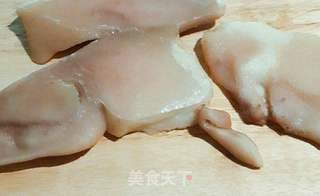 川味飘香大刀耳片的做法步骤:3
