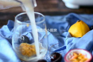 充满夏日香气的蜜桃泉的做法步骤:5