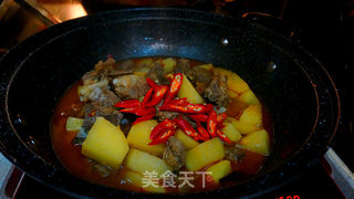 土豆烧排骨的做法步骤:15