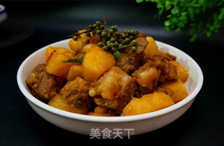 土豆烧排骨的做法步骤:18