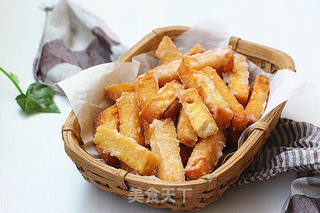 香酥反沙馒头条的做法步骤:9