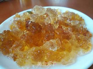 桃胶皂角米莲子银耳羹的做法步骤：3