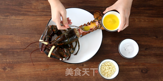 黄油焗波士顿龙虾的做法步骤:6