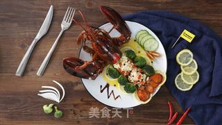 黄油焗波士顿龙虾的做法步骤:9