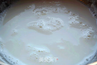 蜜豆桂花双皮奶的做法步骤:3