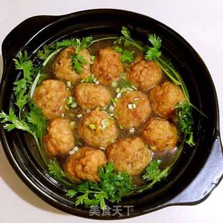 豆腐丸子的做法步骤:10