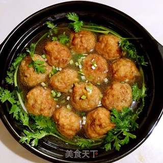 豆腐丸子的做法步骤:11