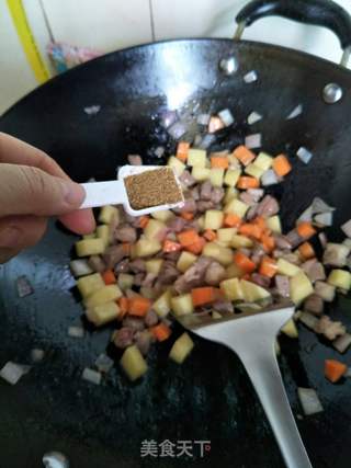 羊肉手抓饭(电饭煲版)的做法步骤:9