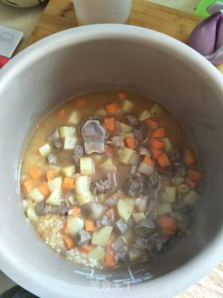 羊肉手抓饭(电饭煲版)的做法步骤:12