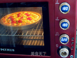 花边【萨米肠Salami Pizza】的做法步骤:13