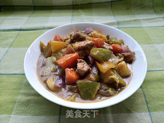 咖喱什锦饭的做法步骤:17