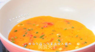 番茄土豆银鱼厚蛋烧的做法步骤:6