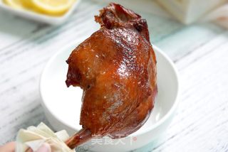 香烤鸭腿的做法步骤:13