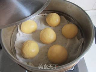 豆沙莲子南瓜包的做法步骤:15