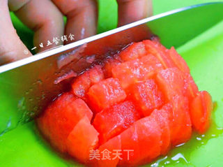 番茄金针菇汤的做法步骤:3