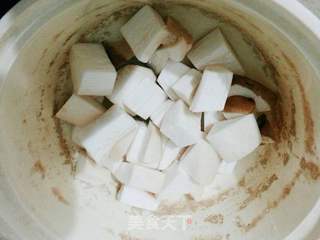 什疏炒馒头丁的做法步骤:6