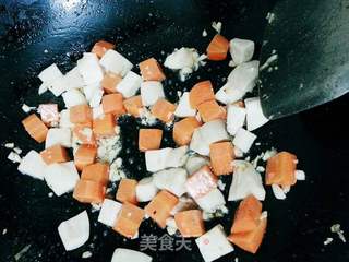 什疏炒馒头丁的做法步骤:13