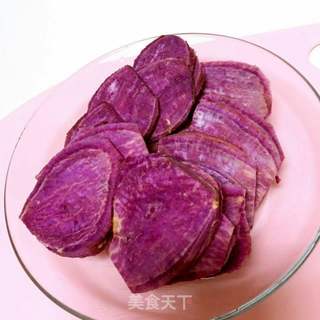 宝宝辅食【紫薯蛋皮卷】的做法步骤:2