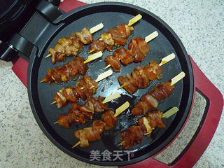 叉烧鸡肉串的做法步骤:8