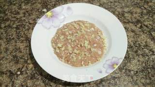 蒜香咸蛋肉饼的做法步骤:5