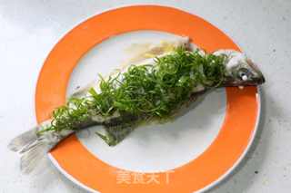 迪奥格斯食谱之清蒸鲈鱼的做法步骤:12