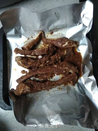 私房秘制烤排骨的做法步骤:5
