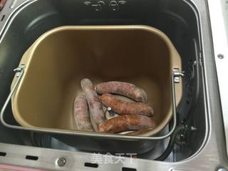 麦香软欧香肠包的做法步骤:4